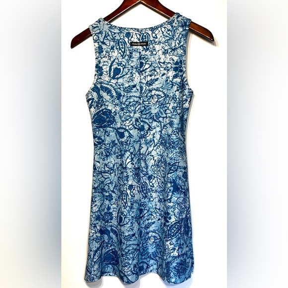 Nuu Muu hiking dress, exercise dress, stretchy, sleeveless, floral leaf print M - Picture 5 of 8